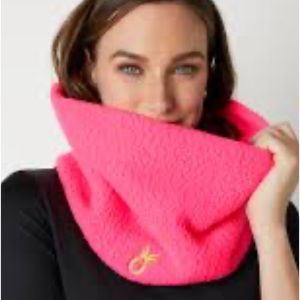 Dudley Stephens Pink Fleece Neck Warmer